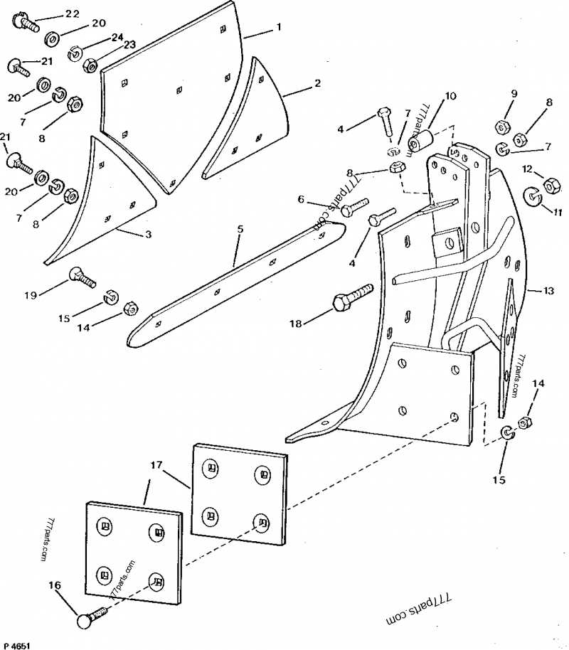 Moldboard Plow Parts Diagram And Detailed Component Breakdown