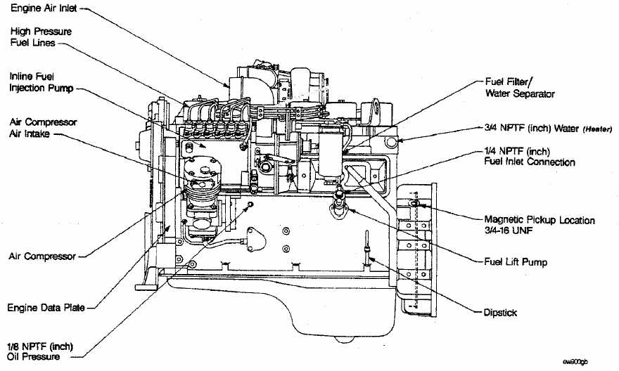 12 valve cummins parts diagram