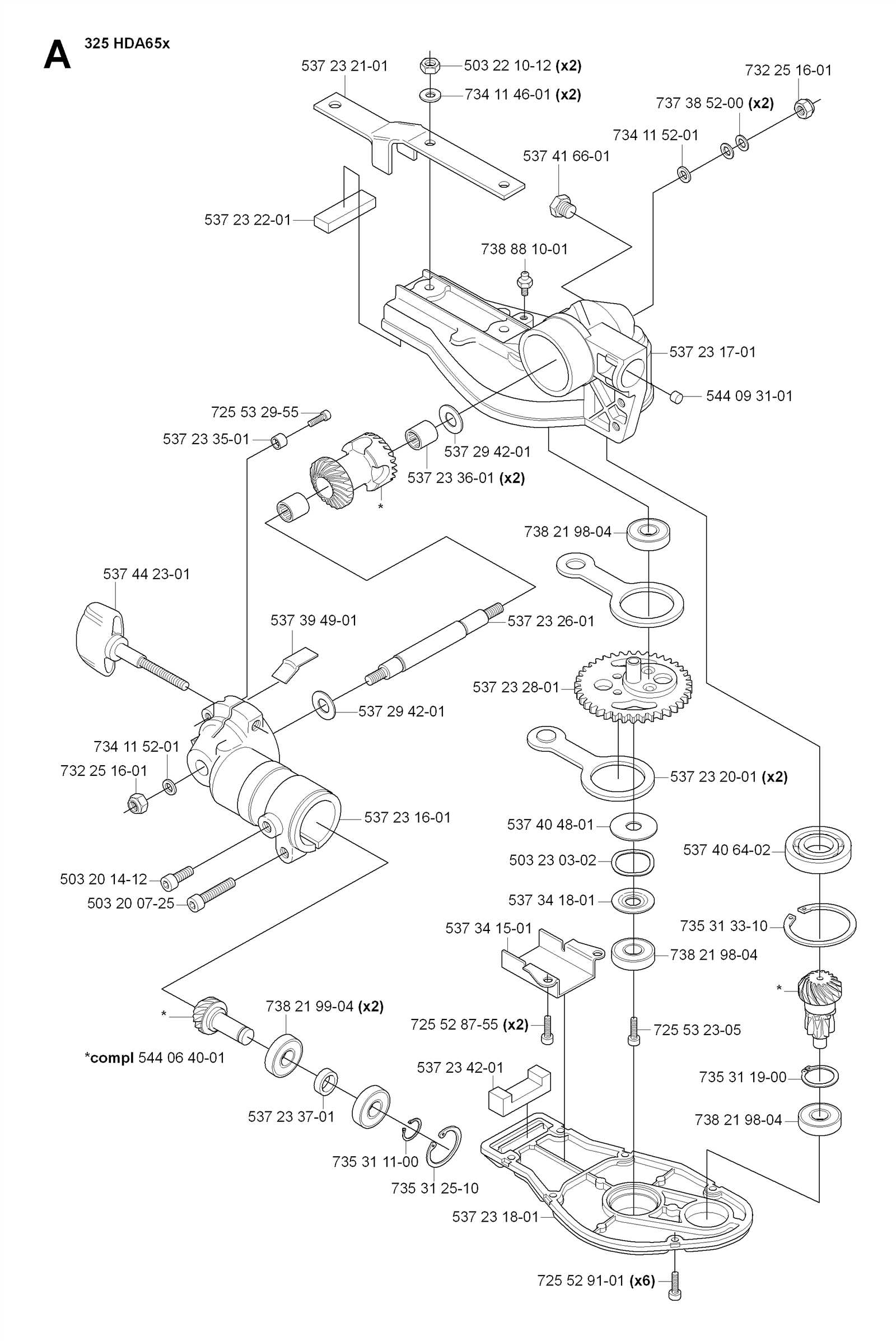 122hd60 parts diagram