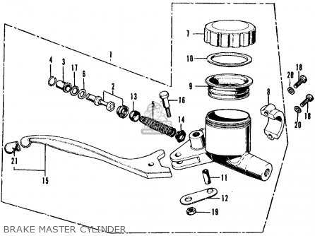 1972 honda cb350 parts diagram