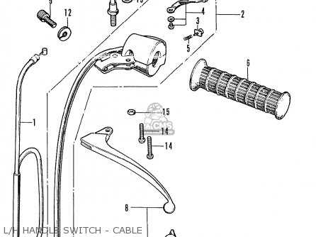 1972 honda cb350 parts diagram