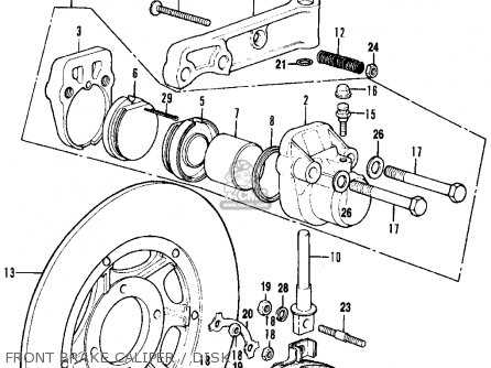 1972 honda cb350 parts diagram