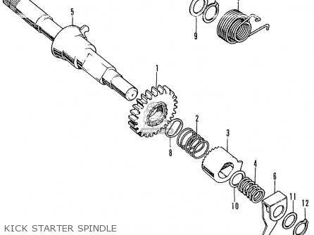 1972 honda cb350 parts diagram