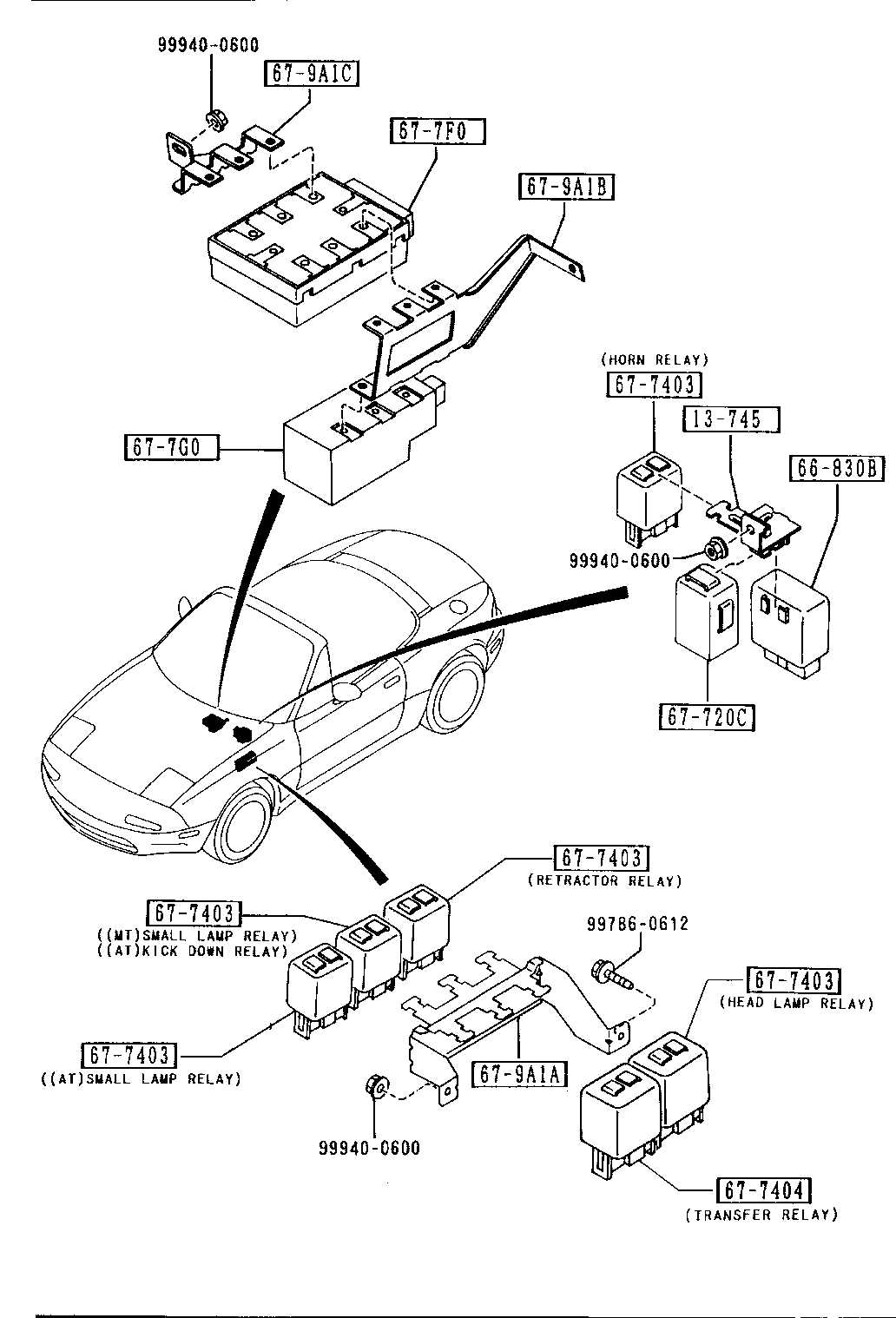 1990 miata parts diagram