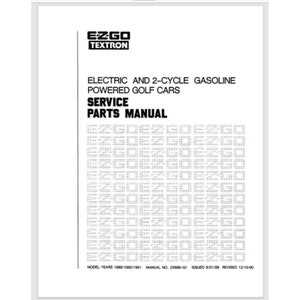 1993 ezgo marathon parts diagram