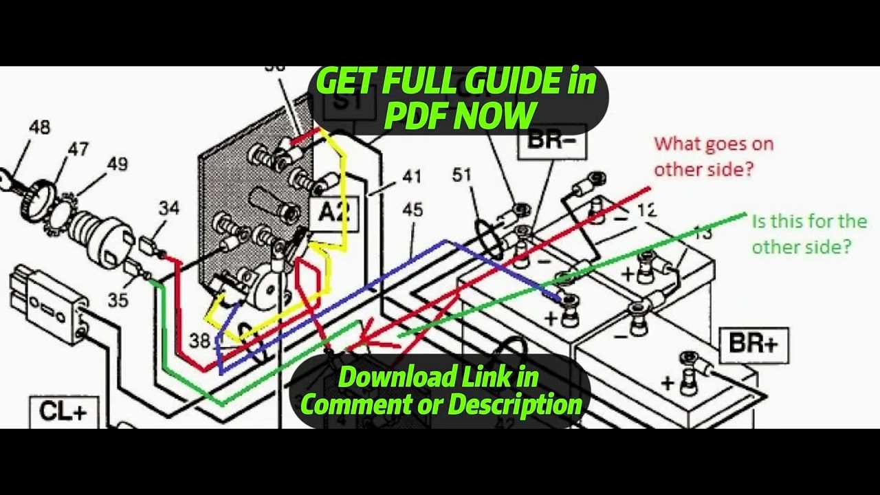 1993 ezgo marathon parts diagram