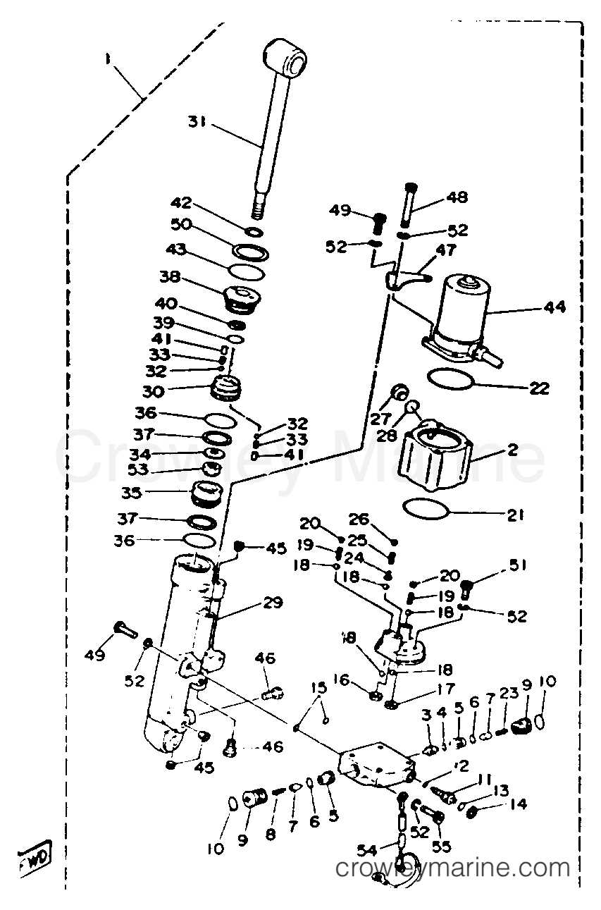 1993 mercury 40 hp outboard parts diagram