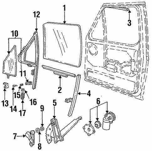 1996 ford f150 front end parts diagram