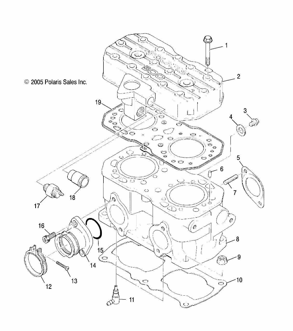 1996 polaris indy 500 parts diagram