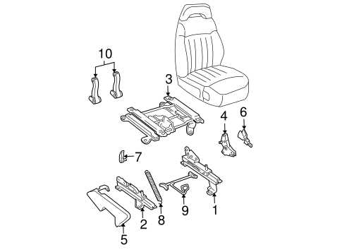 1999 chevy blazer parts diagram