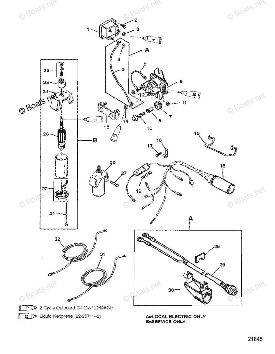 20 hp mercury outboard parts diagram