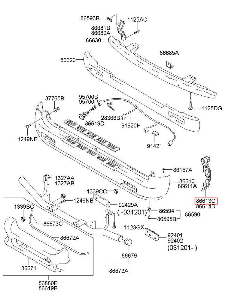 2000 nissan frontier parts diagram