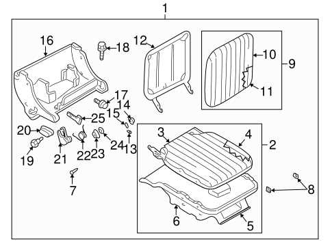 2000 nissan frontier parts diagram