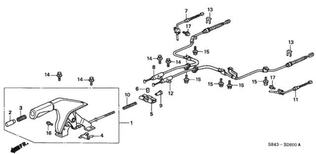 2001 honda accord parts diagram