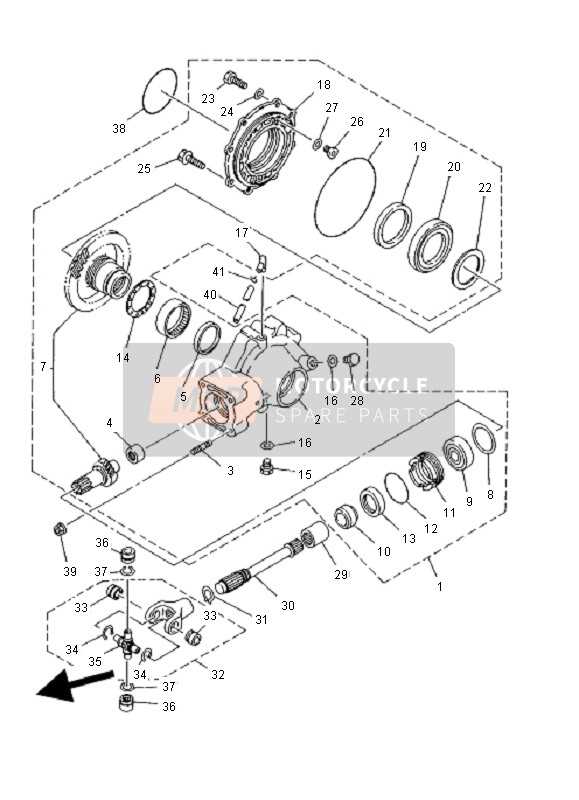 2001 yamaha kodiak 400 parts diagram