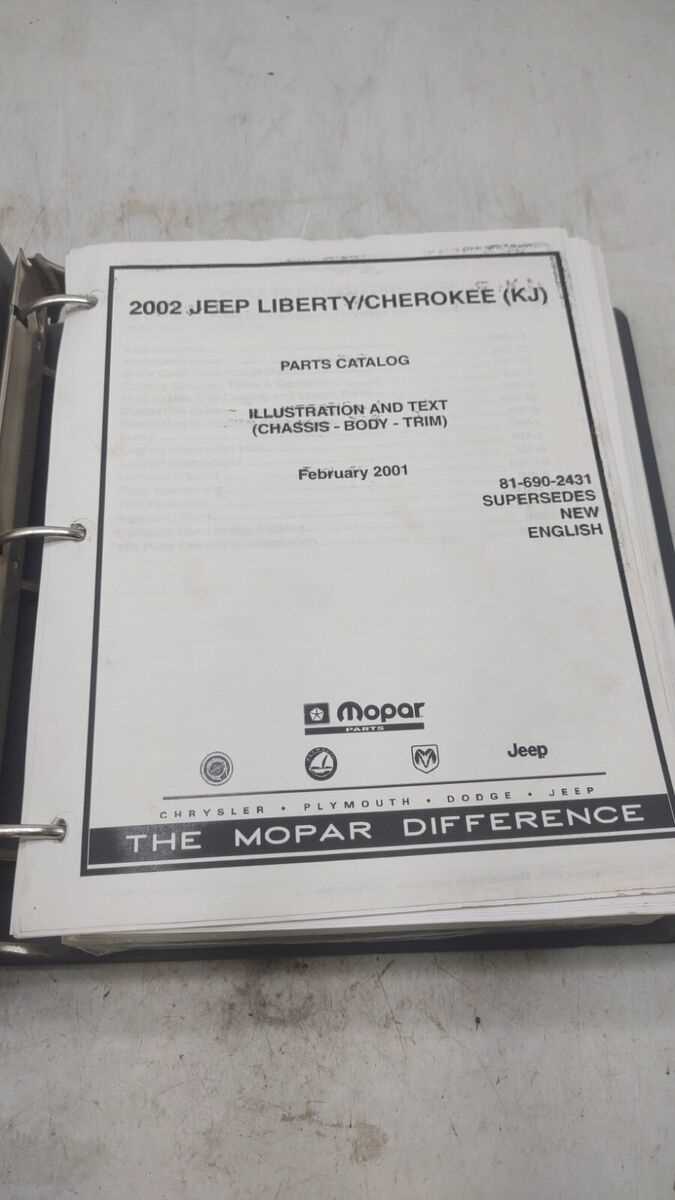 2002 jeep liberty parts diagram