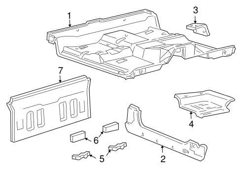 2003 ford f150 body parts diagram