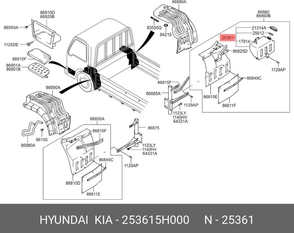 2003 tacoma parts diagram