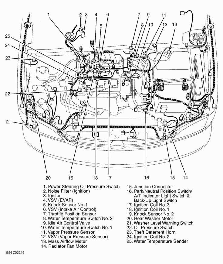 2003 toyota corolla parts diagram