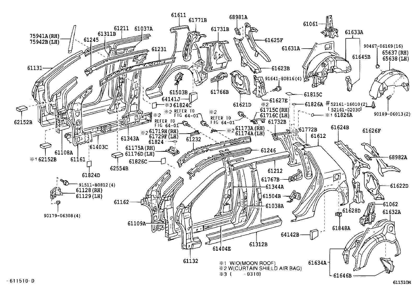 2003 toyota corolla parts diagram