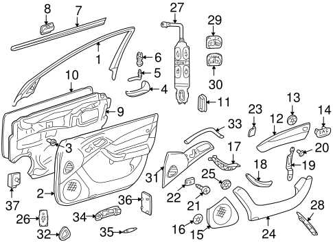 2003 cadillac cts parts diagram