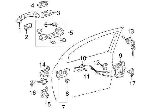 2003 toyota corolla parts diagram