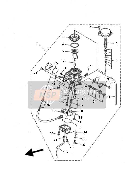 2003 yamaha kodiak 400 parts diagram