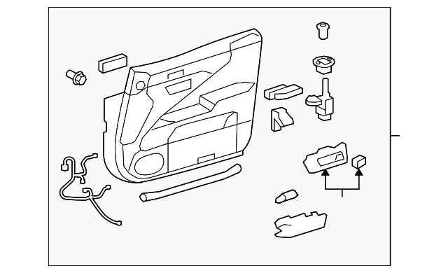 2004 chevy silverado door parts diagram