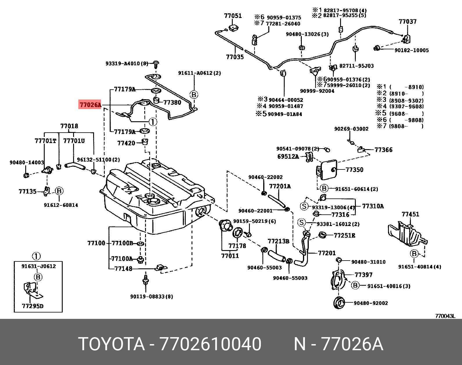 2004 toyota corolla parts diagram