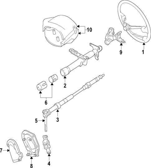 2004 toyota corolla parts diagram