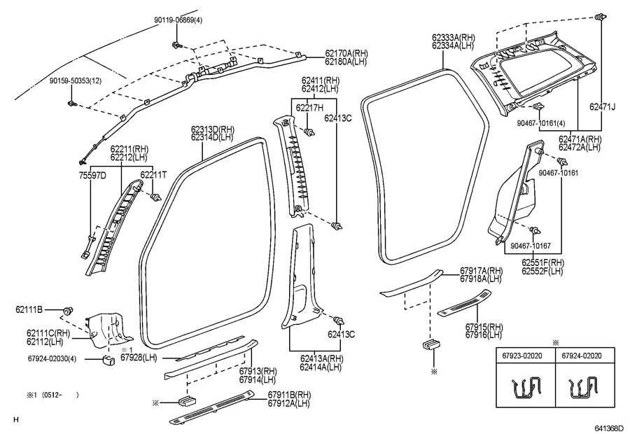 2004 toyota corolla parts diagram