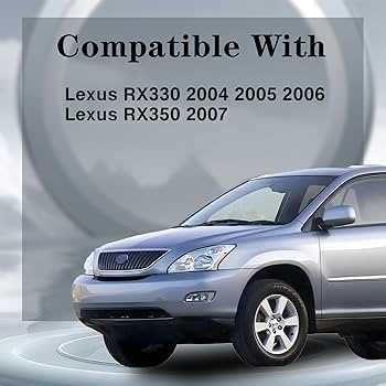 2005 lexus rx330 parts diagram