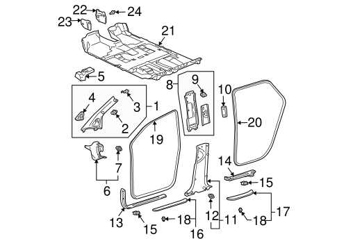 2005 lexus rx330 parts diagram