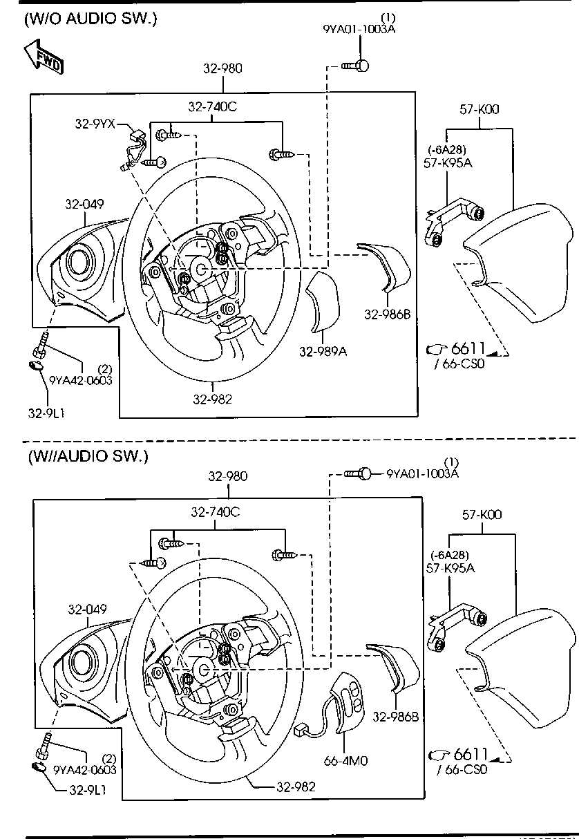 2005 mazda 3 parts diagram