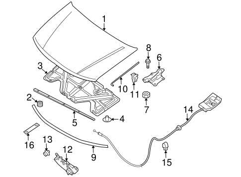 2005 nissan pathfinder parts diagram