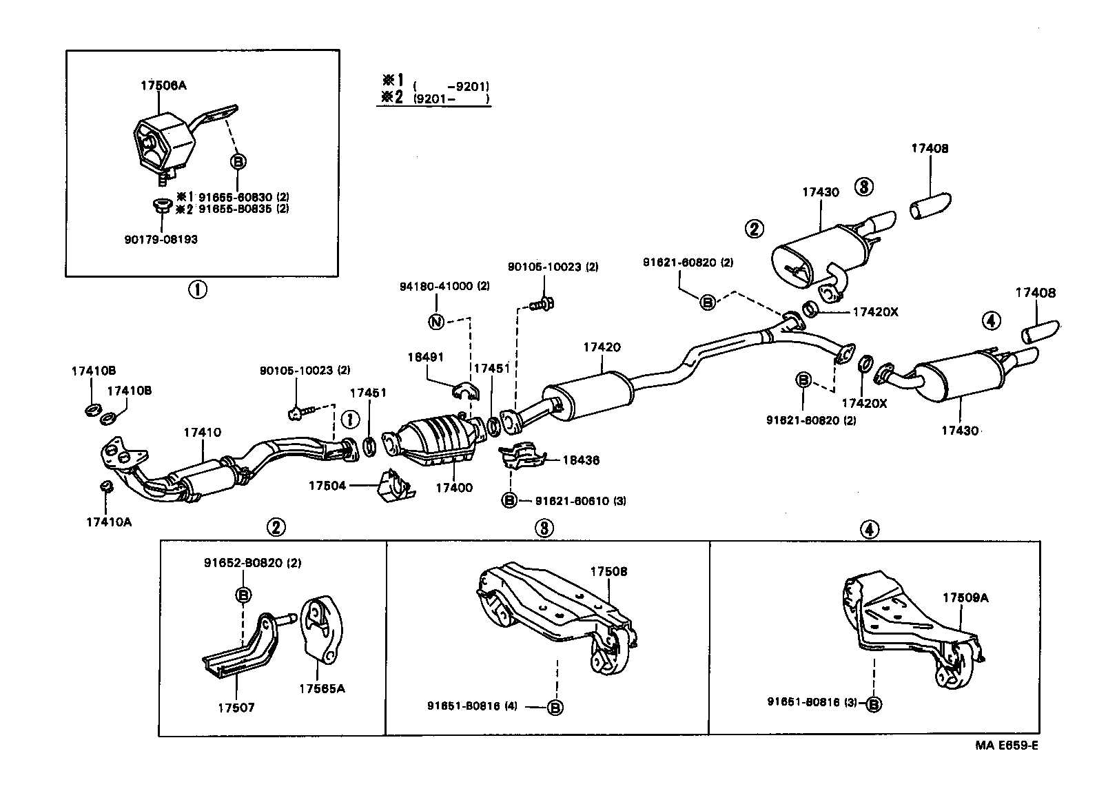 2006 toyota corolla parts diagram