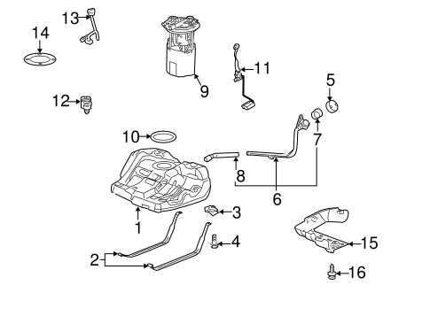 2007 chevy impala parts diagram