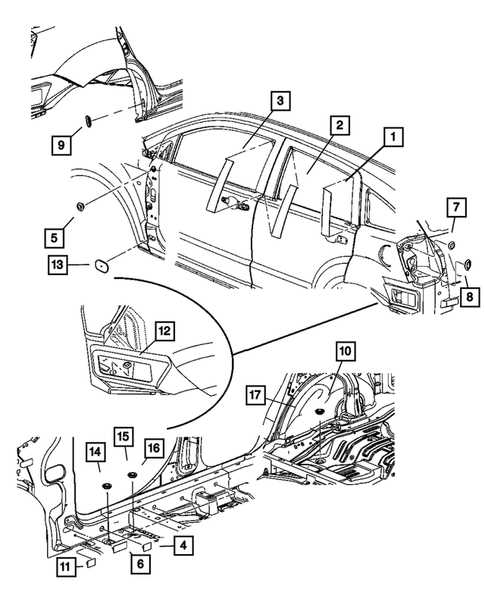 2007 dodge caliber parts diagram