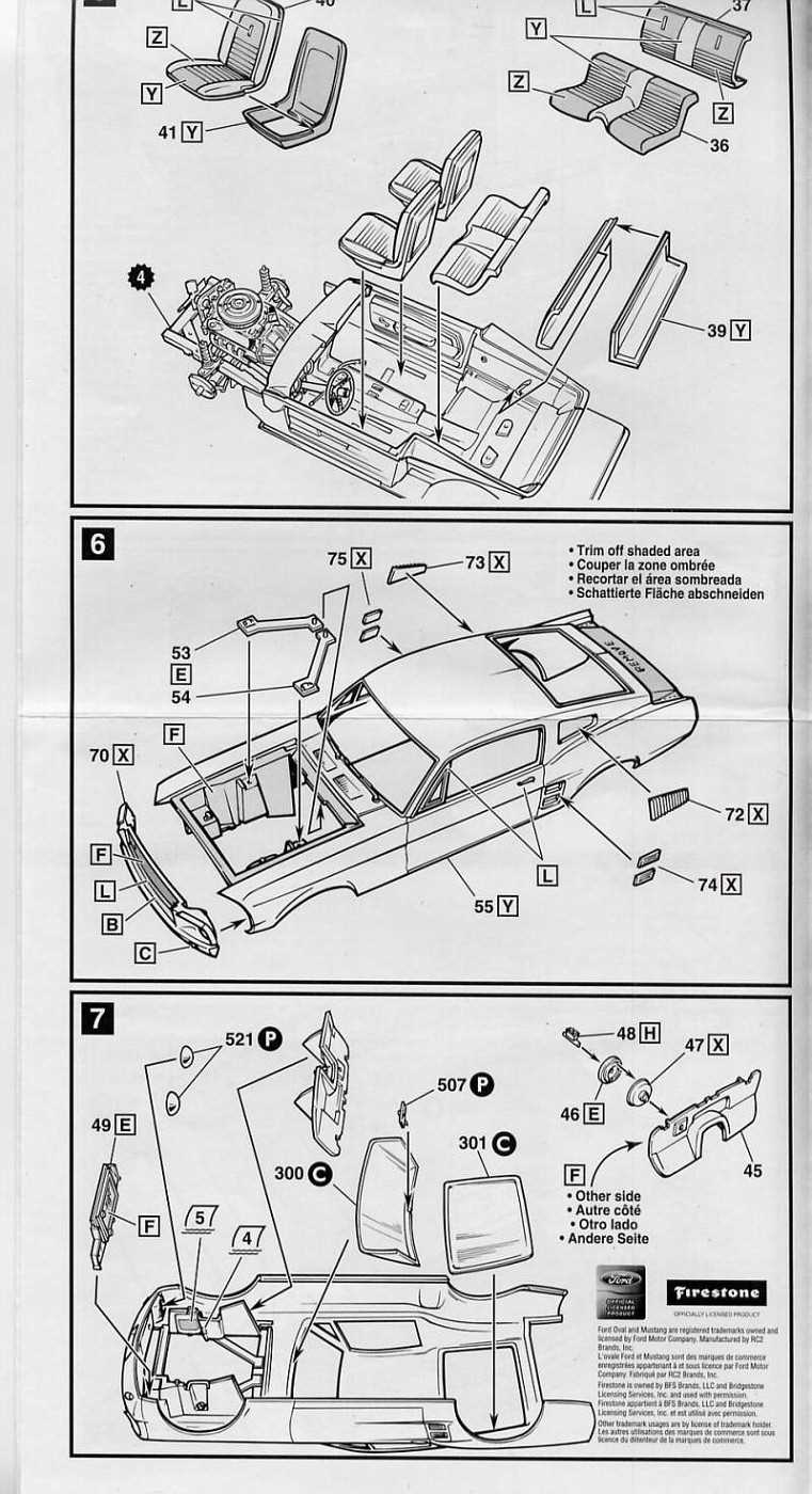 2007 mustang parts diagram