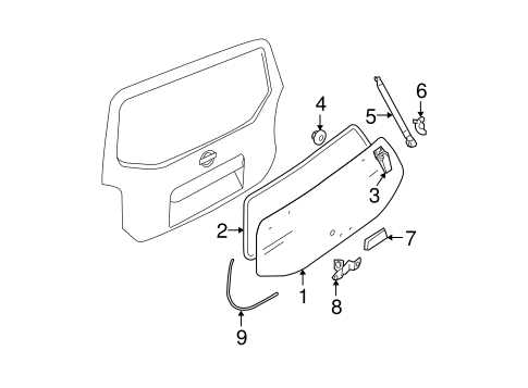 2007 nissan pathfinder parts diagram