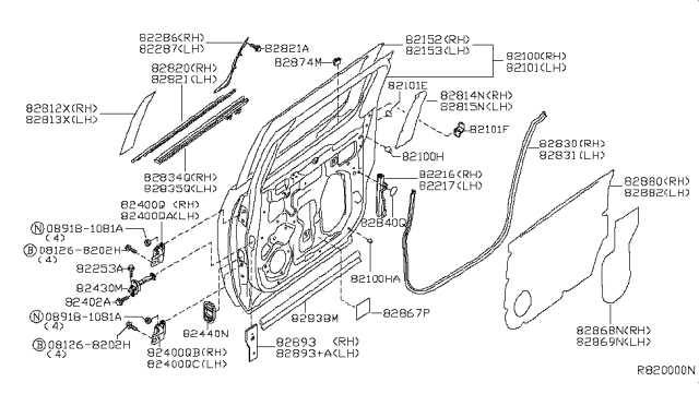 2007 nissan titan parts diagram