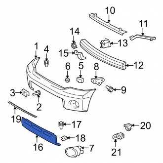 2007 toyota tundra body parts diagram