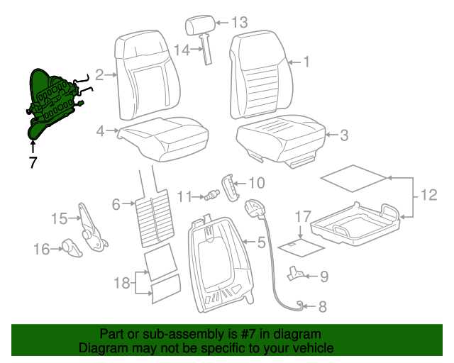 2007 mustang parts diagram