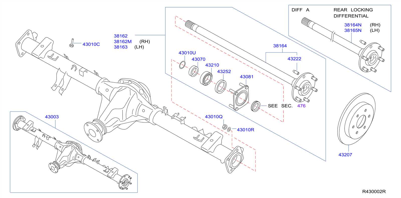 2007 nissan titan parts diagram