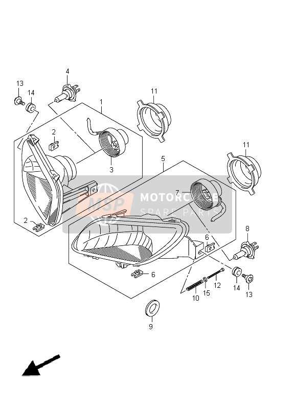 2007 suzuki king quad 700 parts diagram