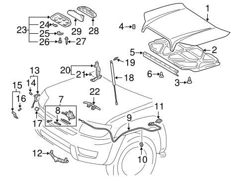 2007 toyota 4runner parts diagram