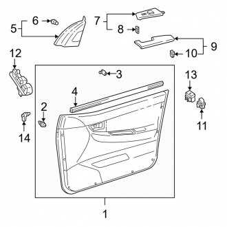 2007 toyota corolla body parts diagram