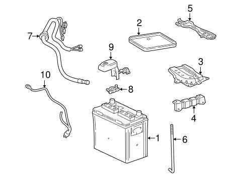 2007 toyota matrix parts diagram