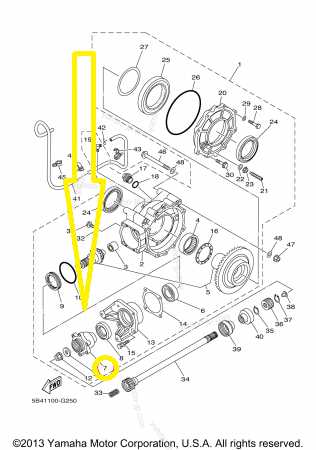 2007 yamaha grizzly 700 parts diagram