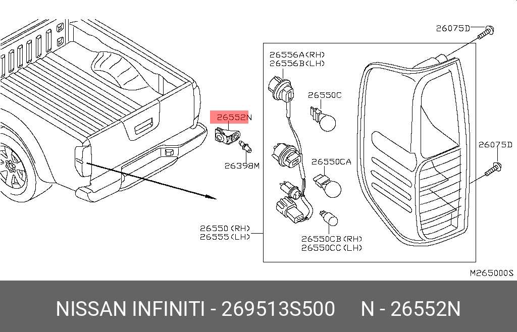 2008 nissan frontier parts diagram